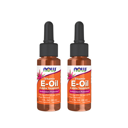 NOW Vitamin E-Oil (d-alpha Tocopherol) 253IU - 2x 30ml