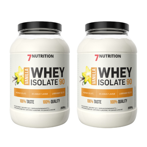 7 NUTRITION Whey Isolate 90 - 2x 2000g