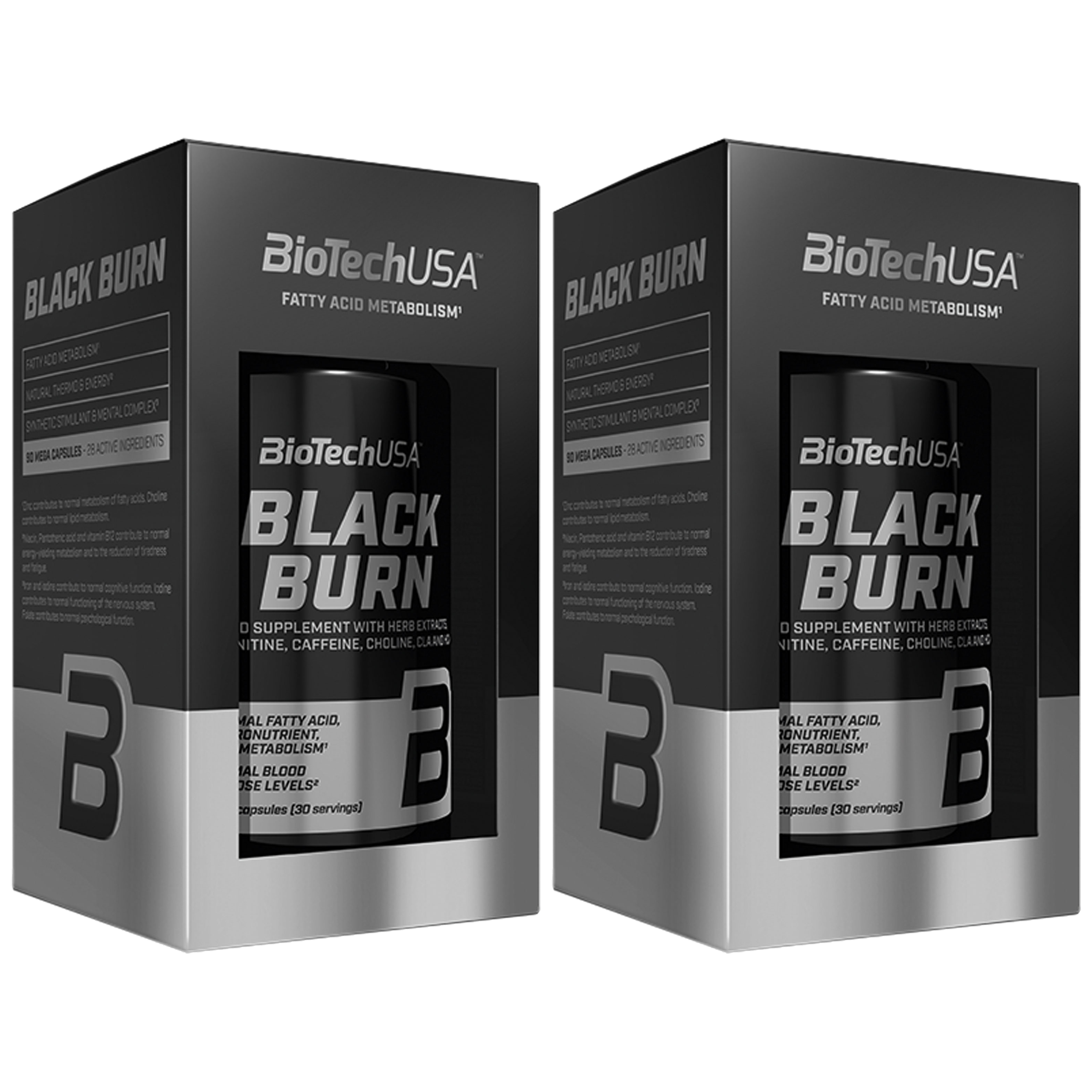 BioTech USA Black Burn - 2x 90caps.