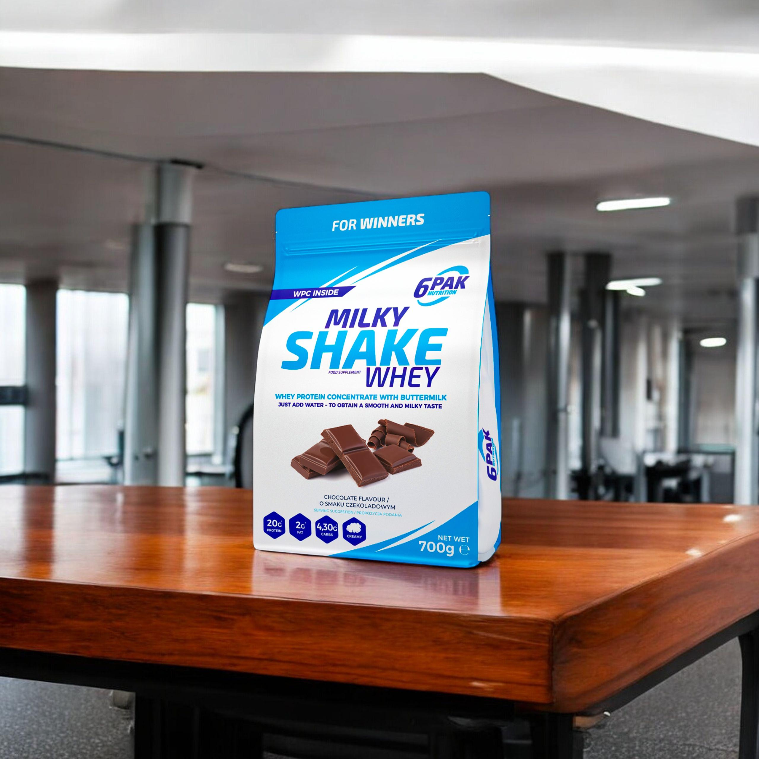 6PAK Milky Shake Whey - 700g
