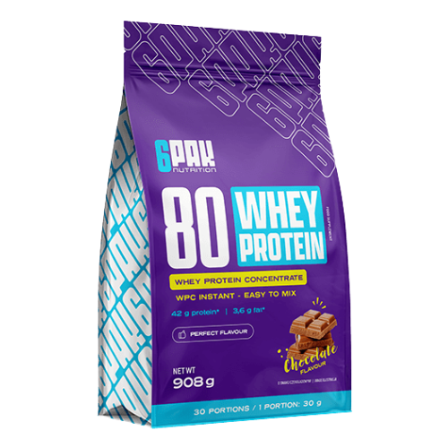 6PAK 80 Whey Protein - 3x 908g
