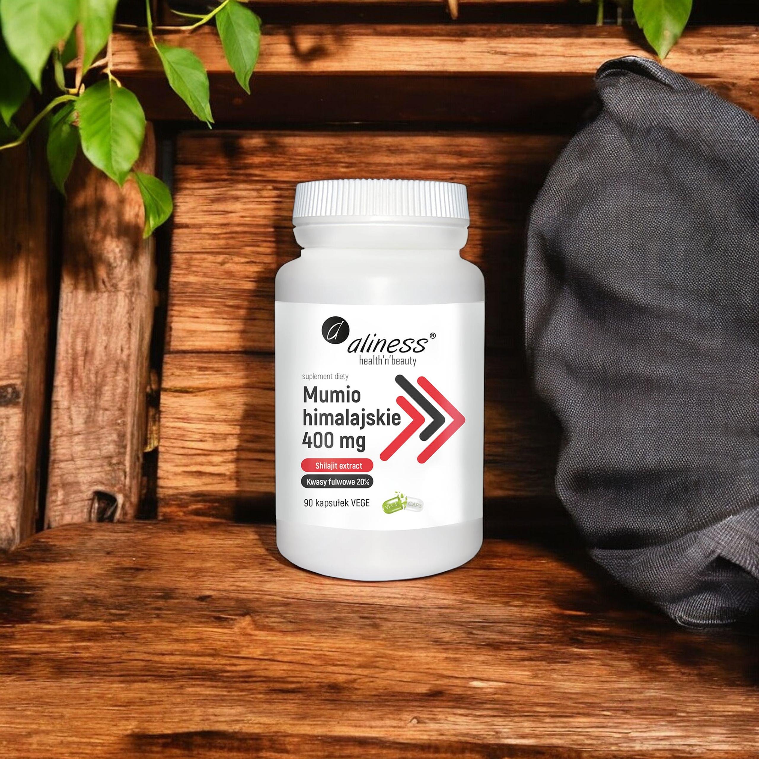 ALINESS Mumio Himalajskie 400mg - 3x 90vcaps