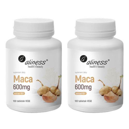 ALINESS - Maca Extract 600mg - 100vtabs. x2