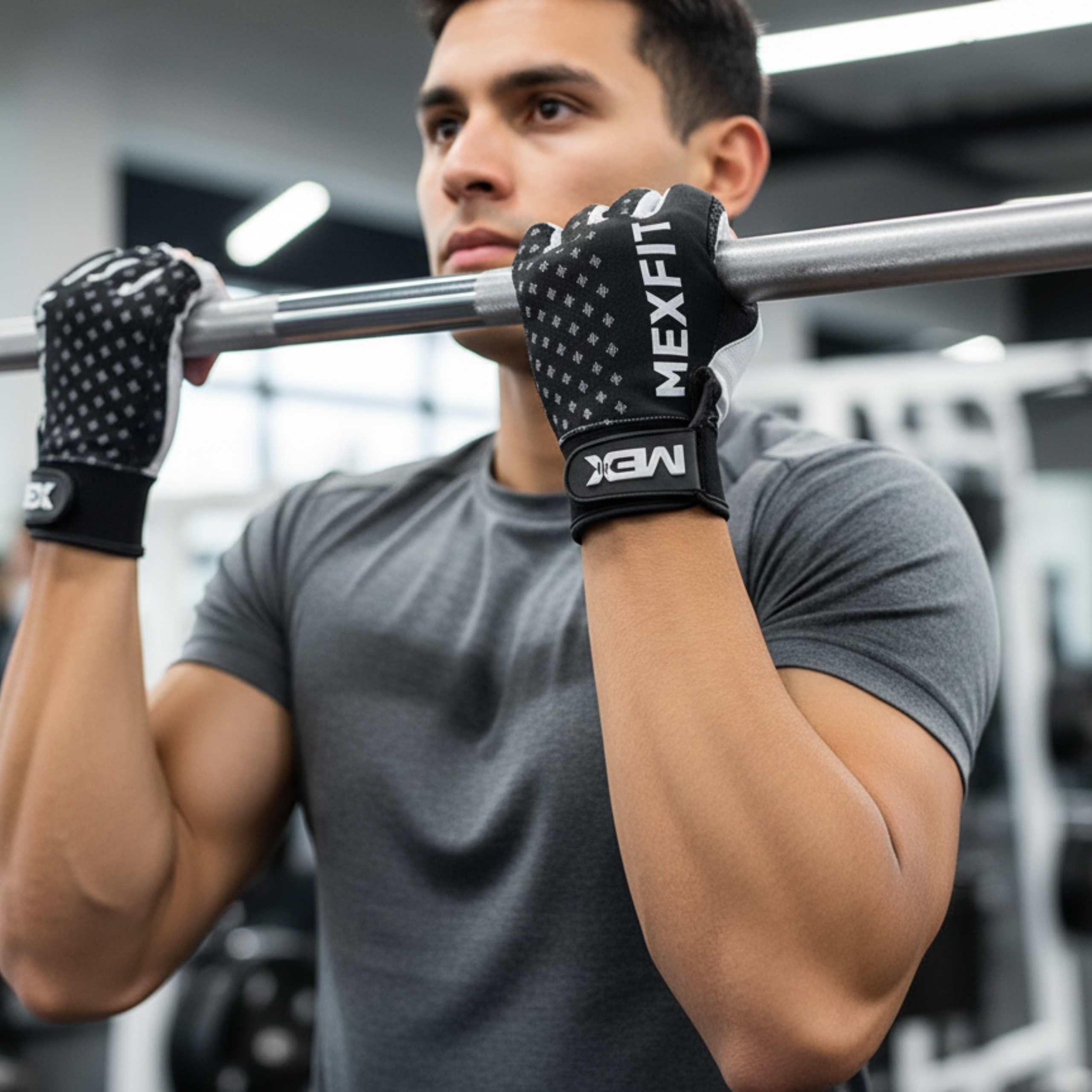 MEX NUTRITION - Mexfit Black Gloves pol_pl_MEX-NUTRITION-Mexfit-Black-Gloves-XL-41971_3