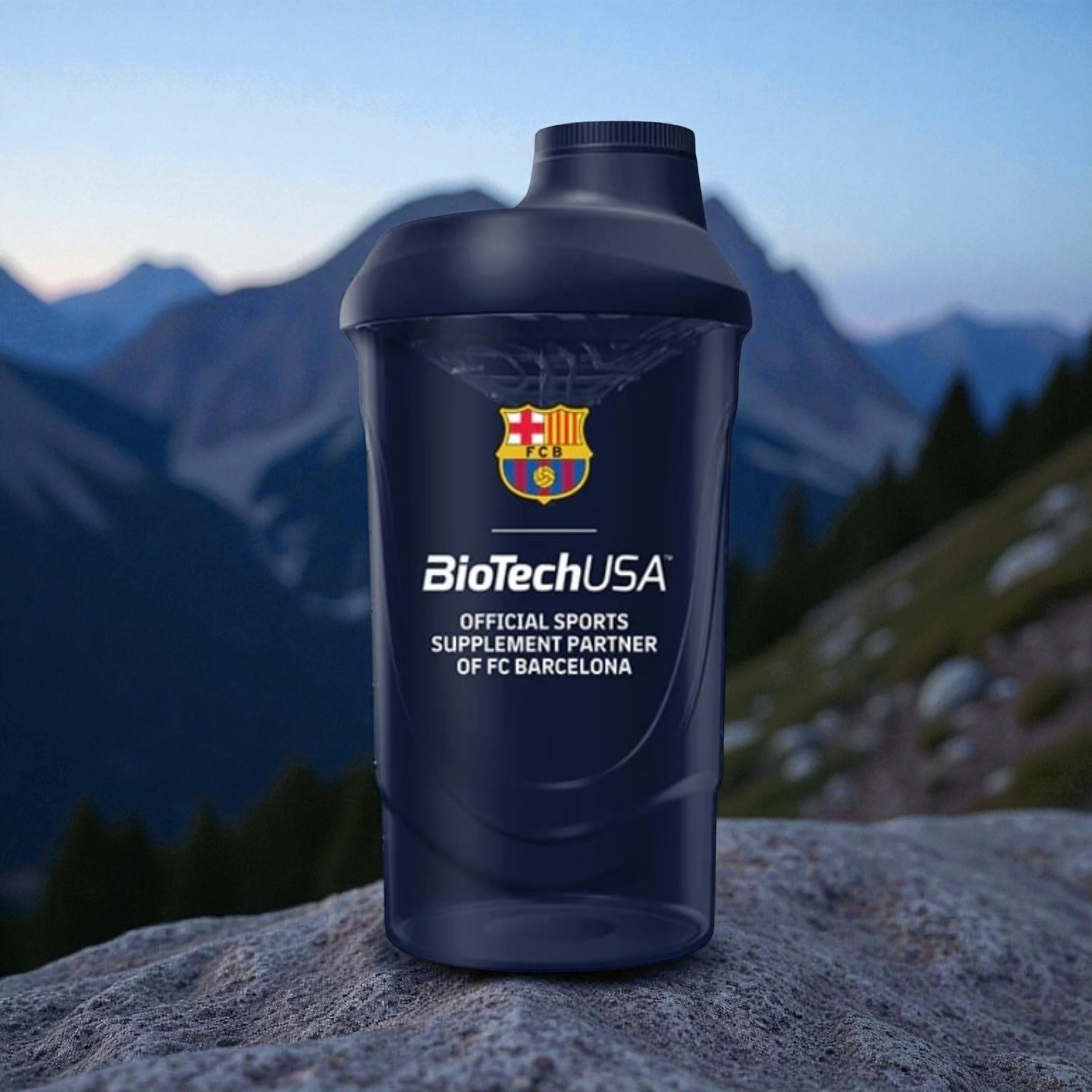 BIOTECH - Shaker Biotech FC Barcelona - 600ml - Blue