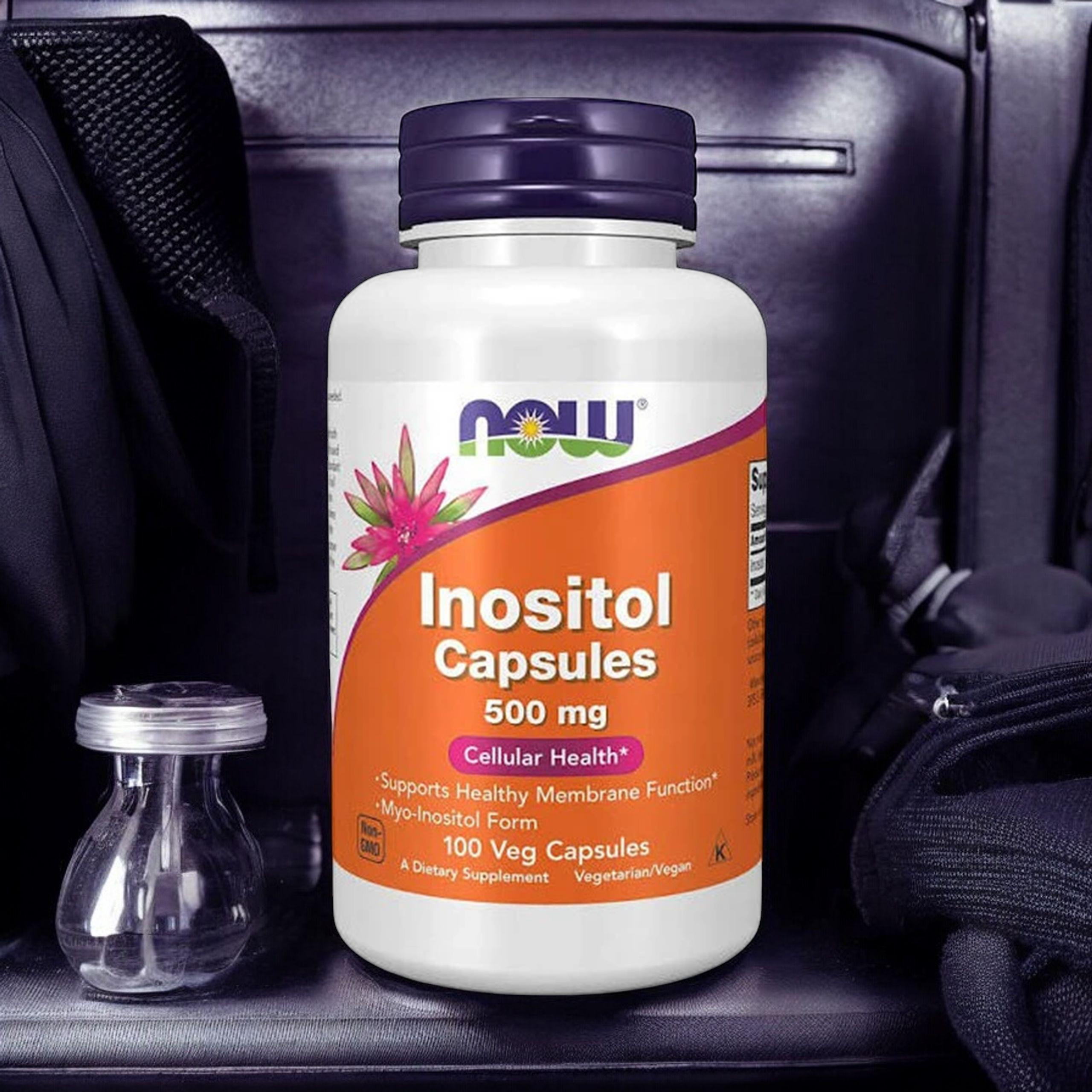 NOW Inositol 500mg - 2x 100vcaps.