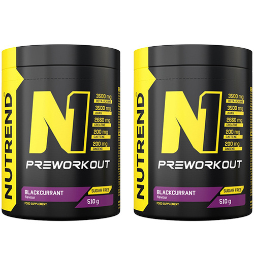 NUTREND N1 Pre Workout - 2x 510g