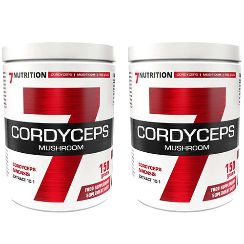 7 NUTRITION Cordyceps Mushroom - 2x 150g - Maczużnik chiński
