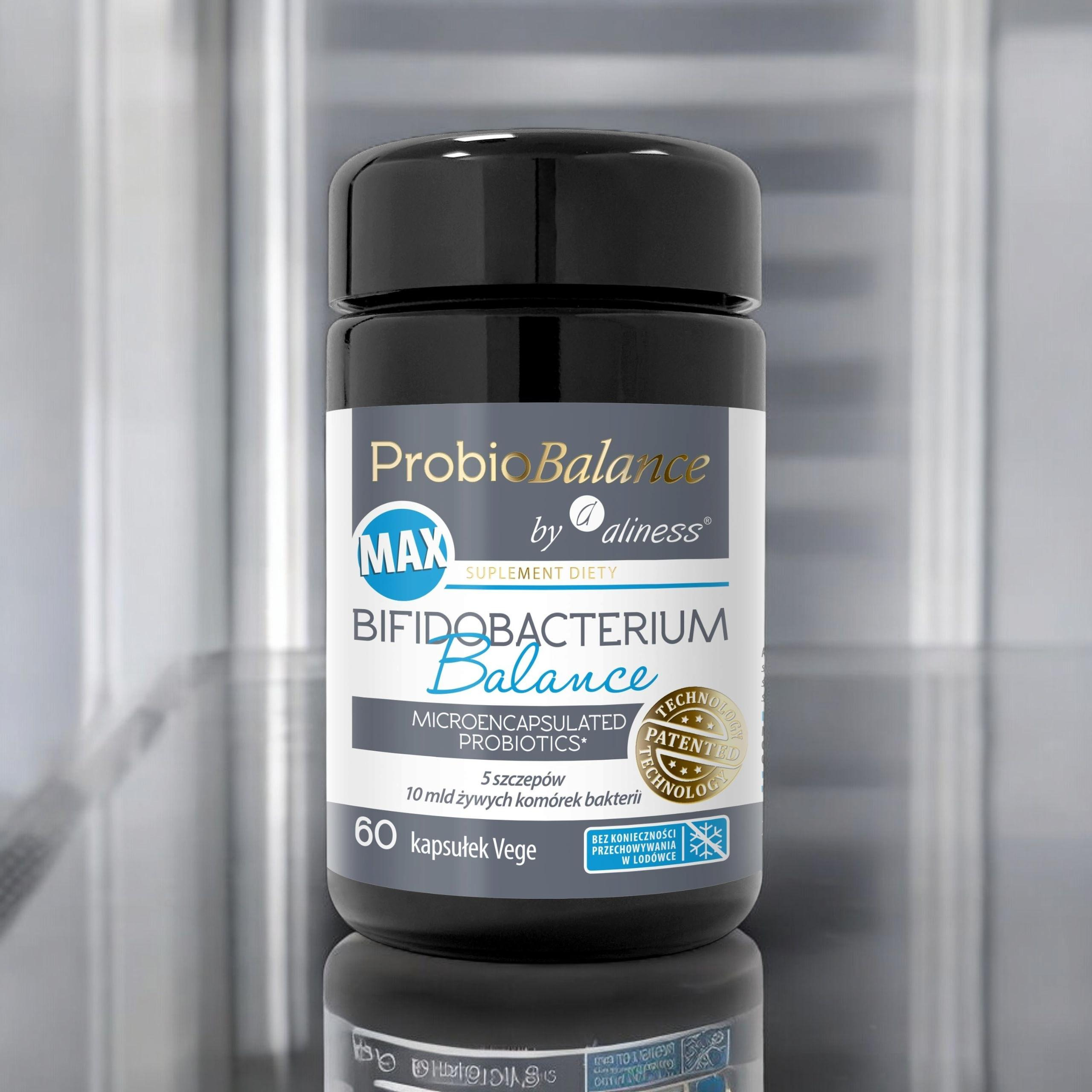 ALINESS - ProbioBALANCE Max Bifidobacterium 10mld - 60vcaps.