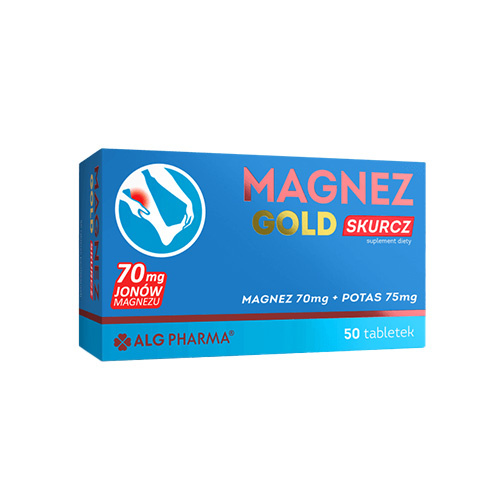 ALG PHARMA Magnez Gold Skurcz - 50tabs