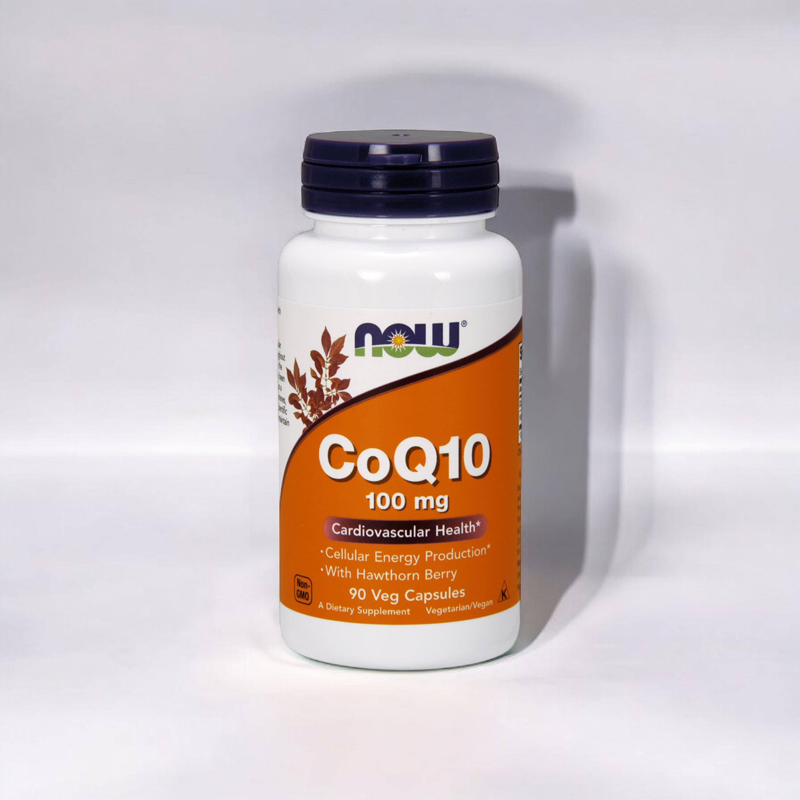 NOW CoQ10 ( Koenzym Q10 ) 100mg - 90vegcaps