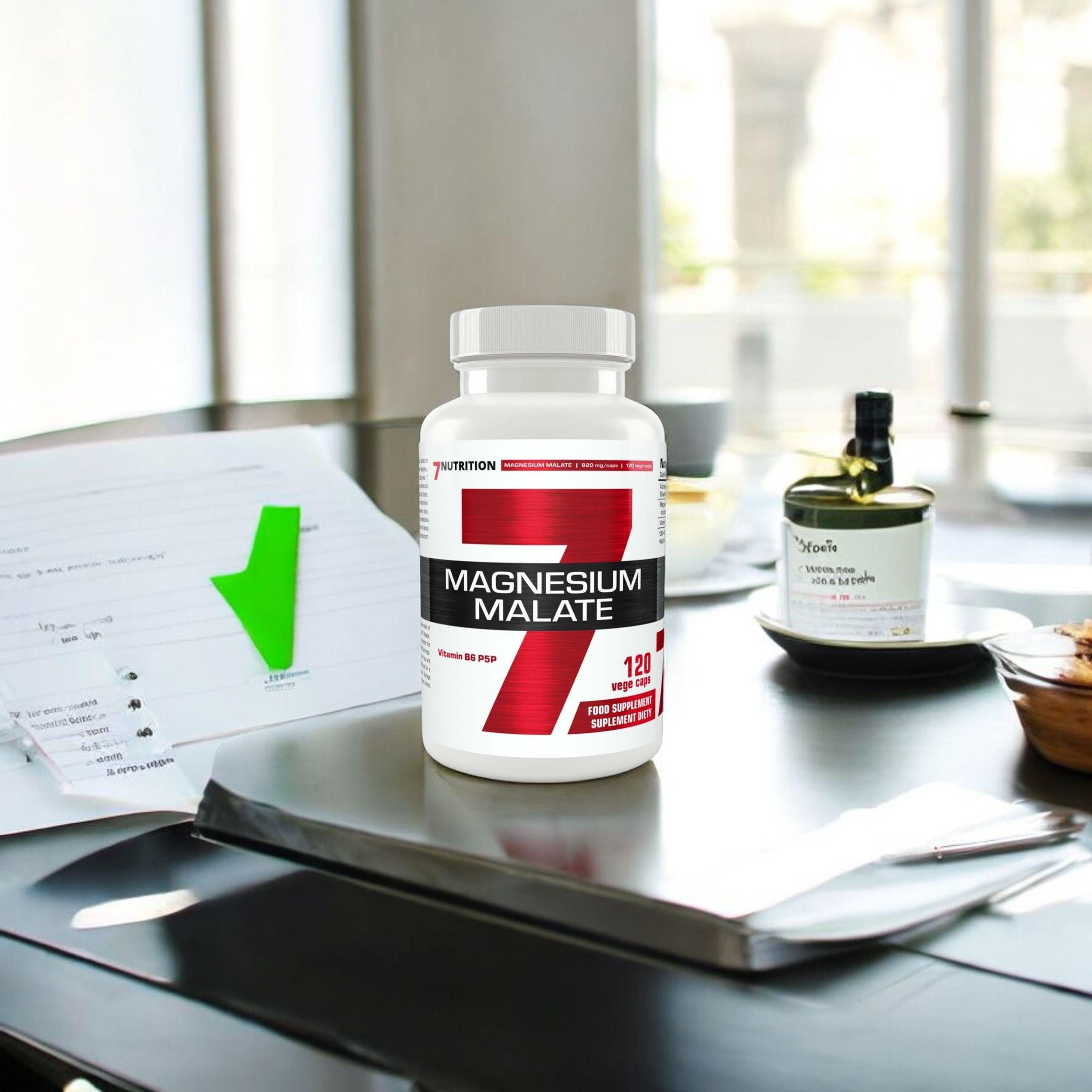 7 NUTRITION - Magnesium Malate - 2x 120vcaps.
