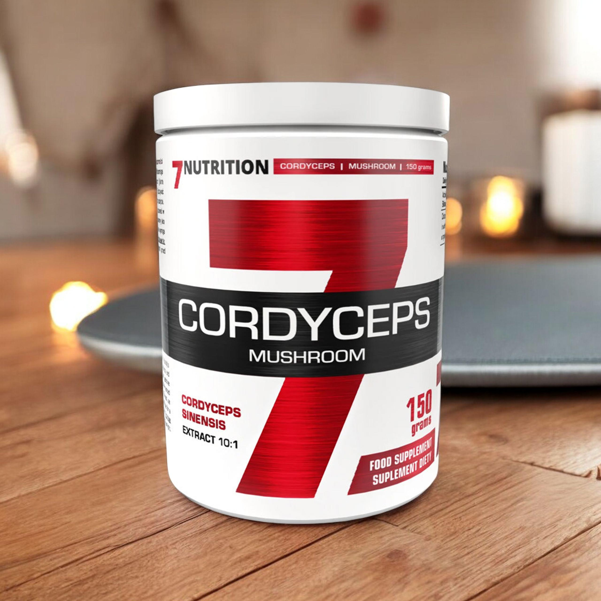7 NUTRITION Cordyceps Mushroom - 2x 150g - Maczużnik chiński
