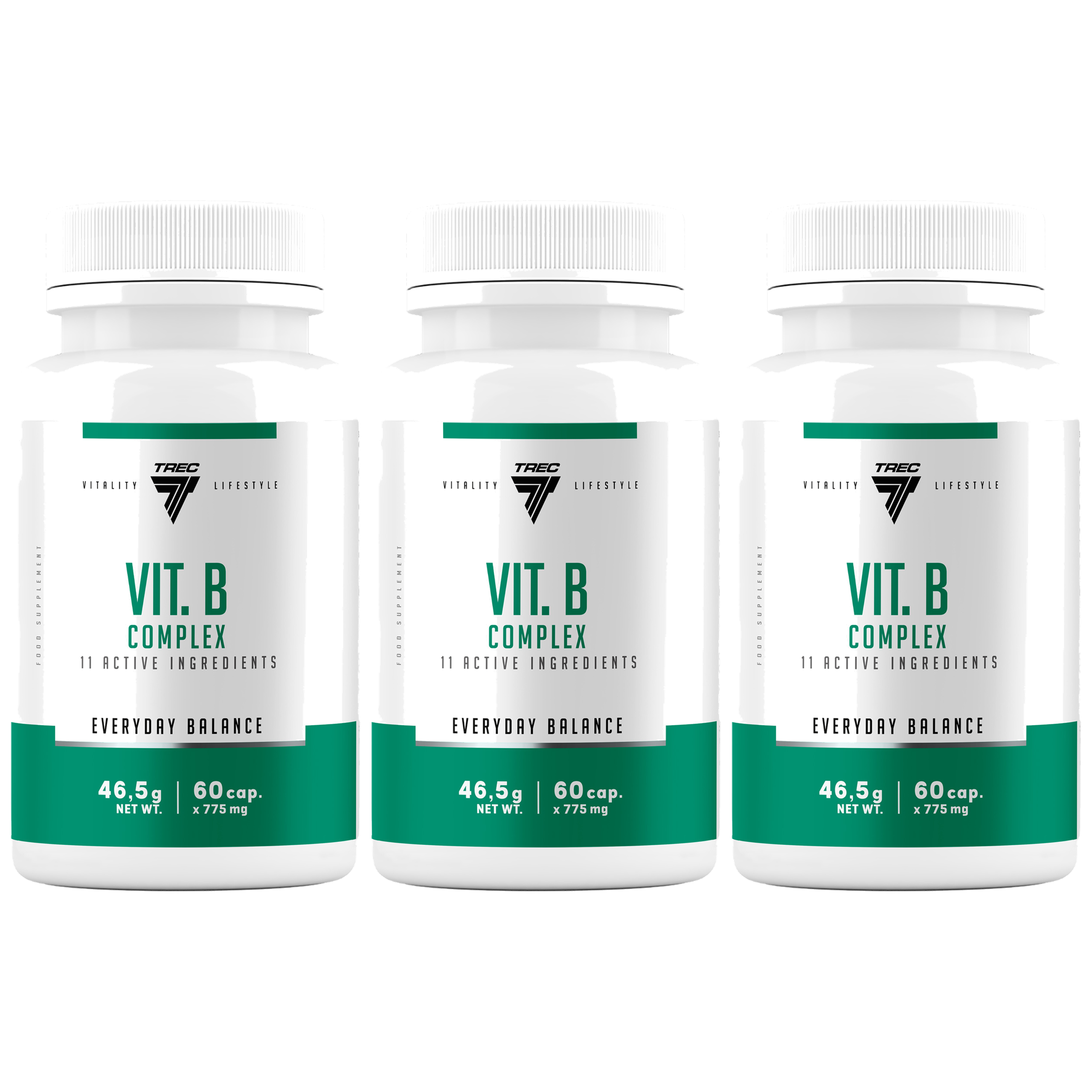 TREC Vitamin B Complex - 3x 60caps