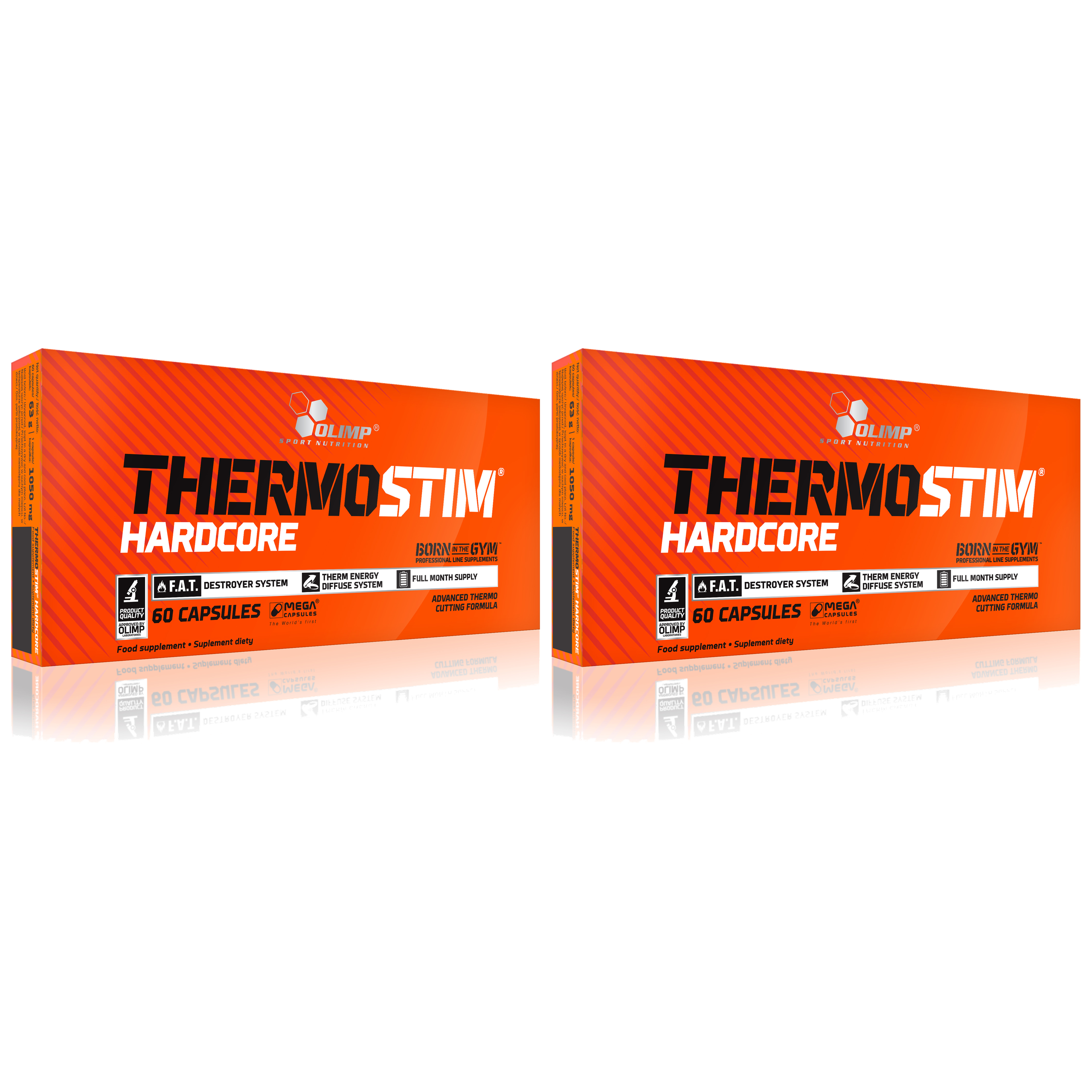 OLIMP Thermo Stim Hardcore MC - 2x 60caps