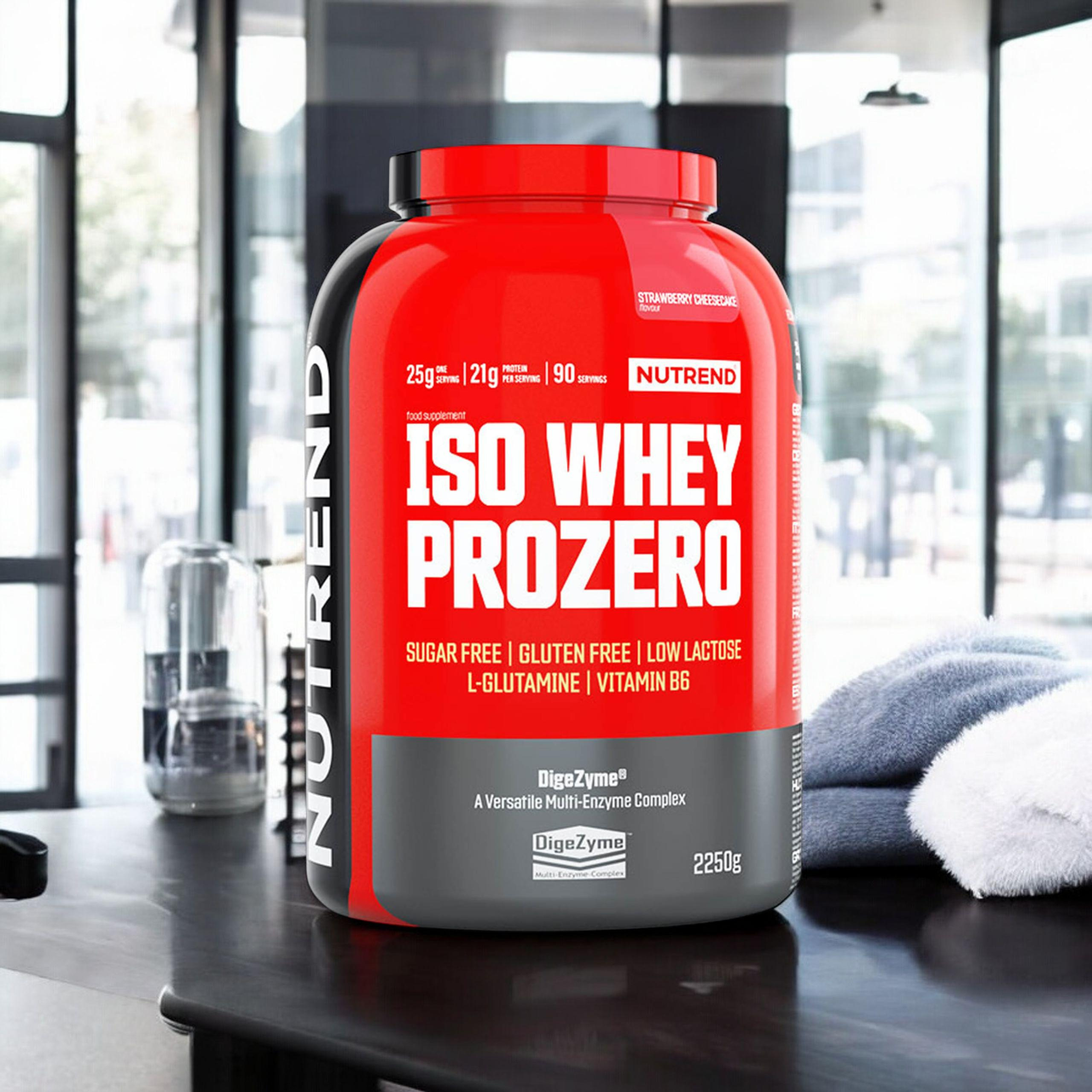 NUTREND Iso Whey Pro Zero - 3x 2250g