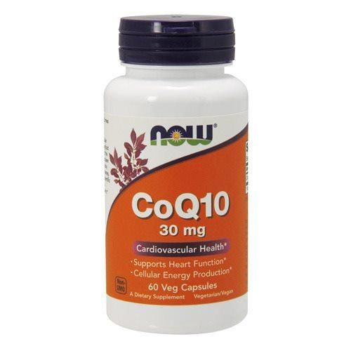 NOW CoQ10 ( Koenzym Q10 ) 30mg - 2x 60vegcaps