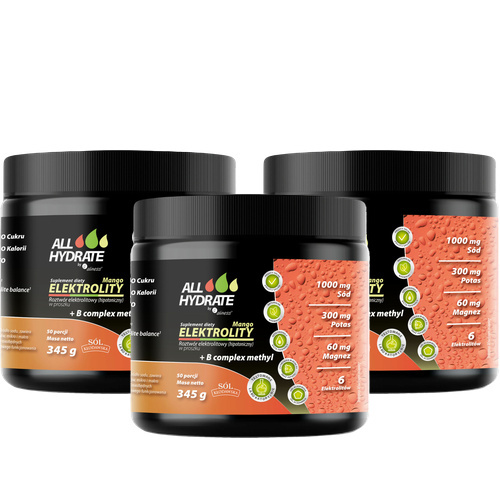 ALINESS - ALL Hydrate Elektolity + B Complex Methyl -3 x 345g