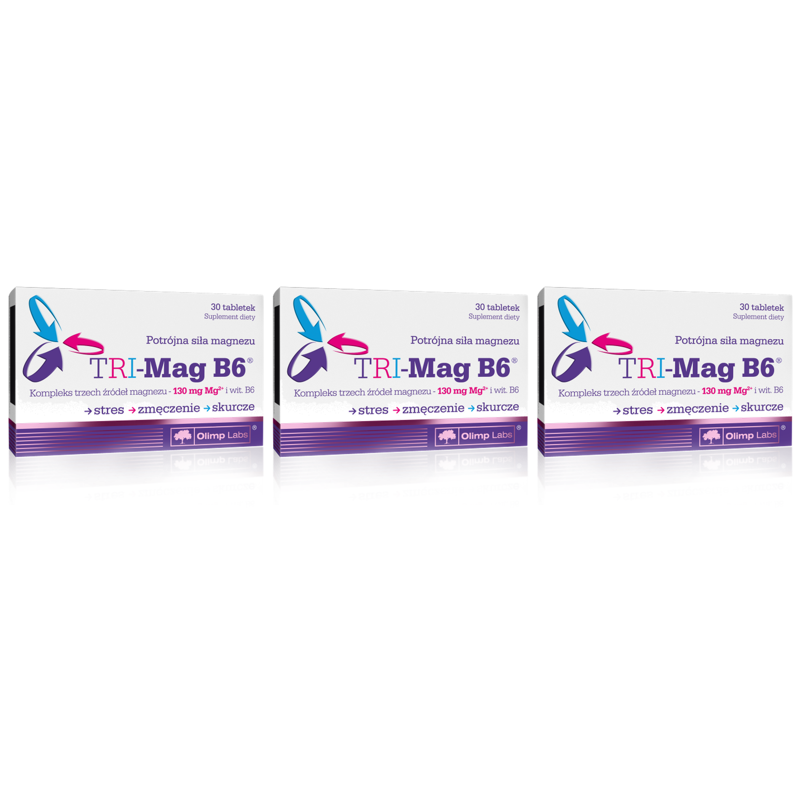 OLIMP Tri-Mag B6 - 3x 30tabs
