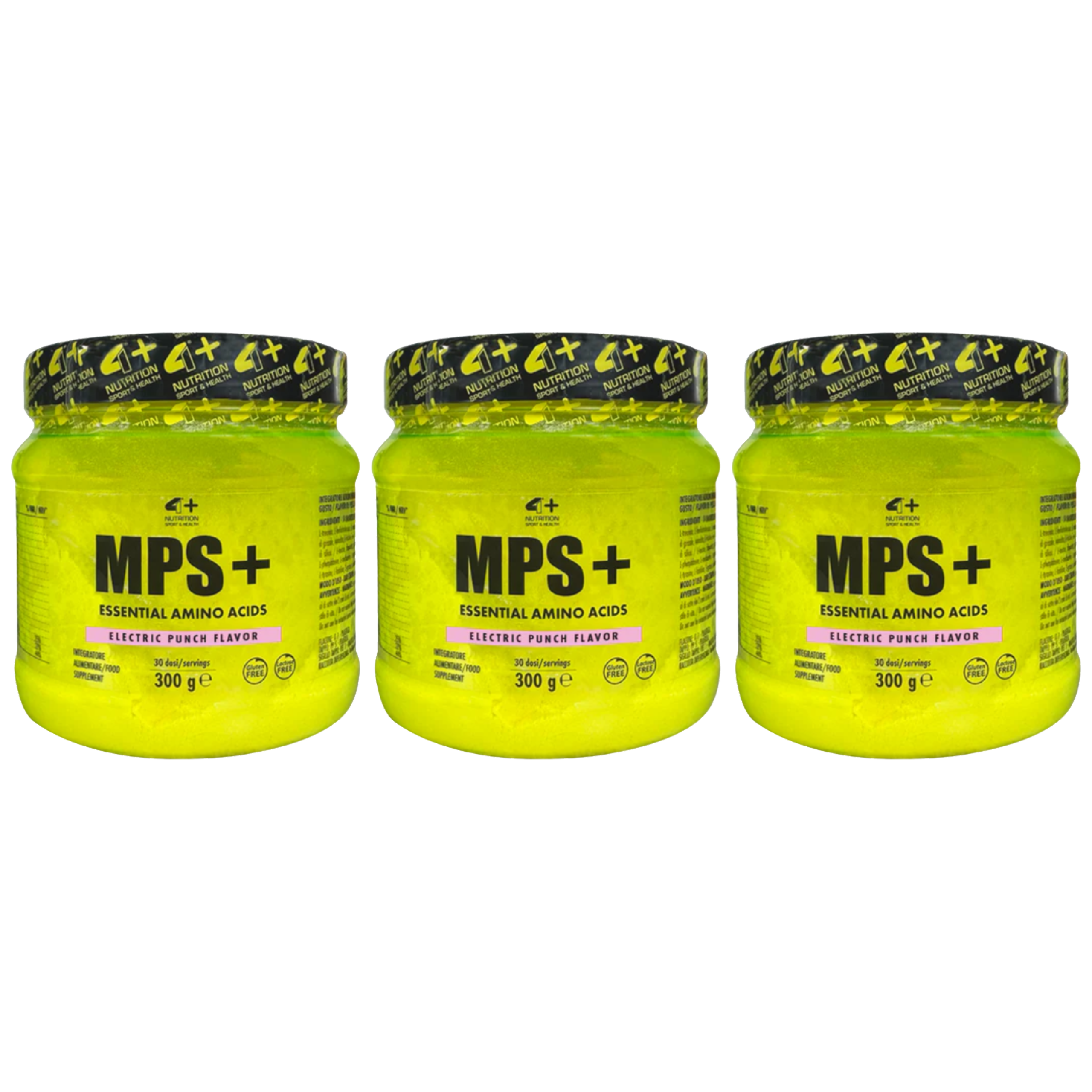 4+ NUTRITION - MPS+ - 3x 300g - Electric Punch