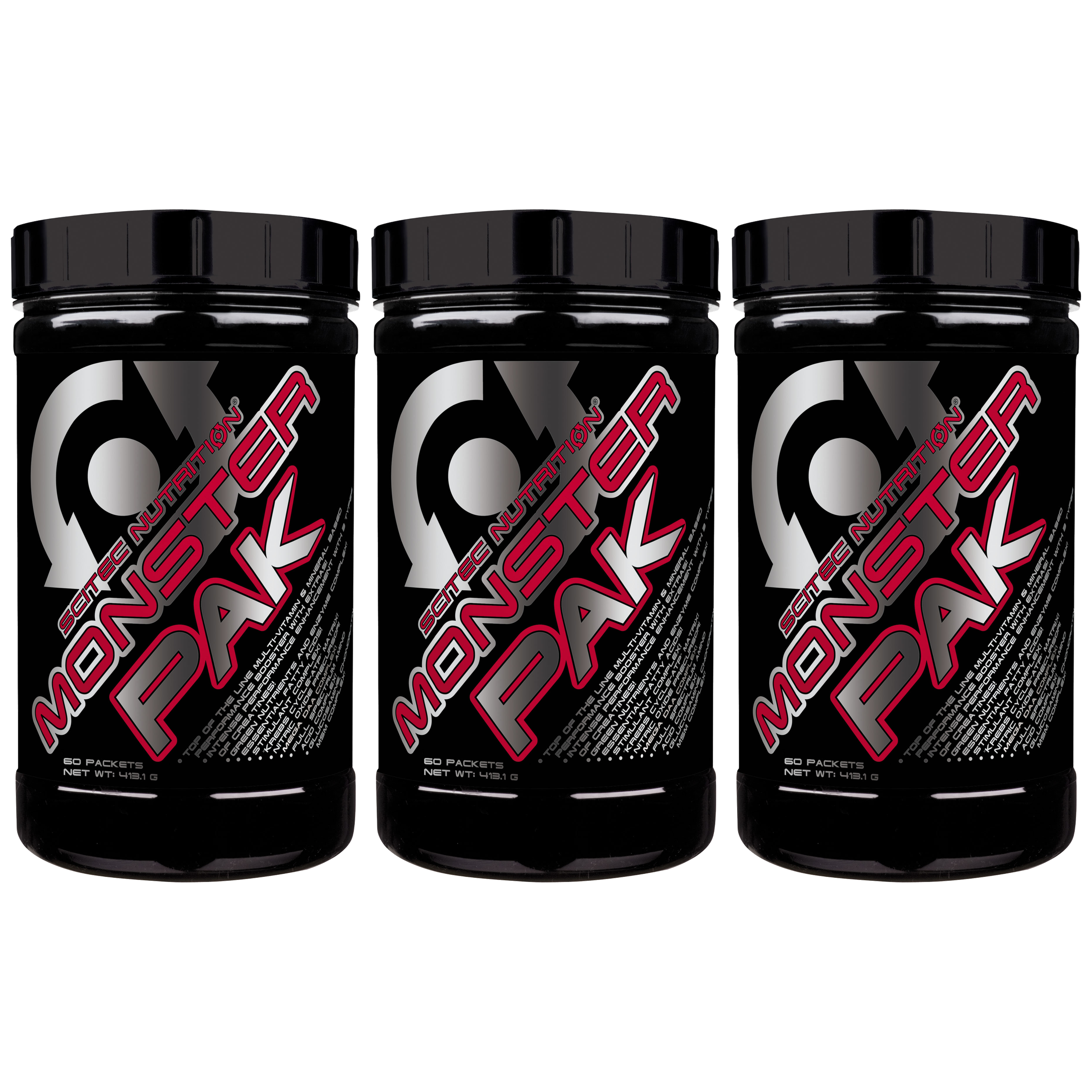 SCITEC Monster Pak - 3x 40pack.