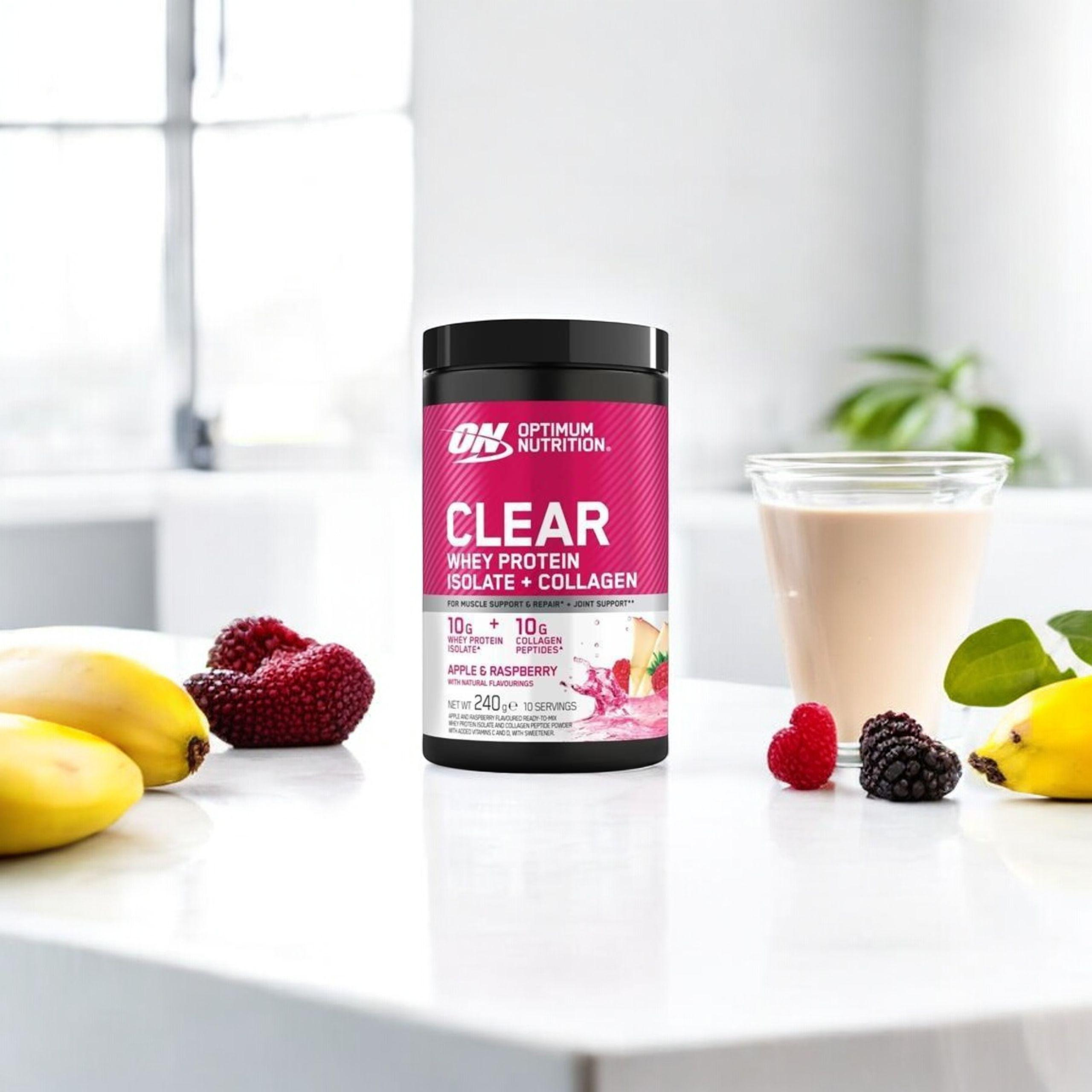 OPTIMUM NUTRITION - Whey Collagen - 240g - Apple Raspberry