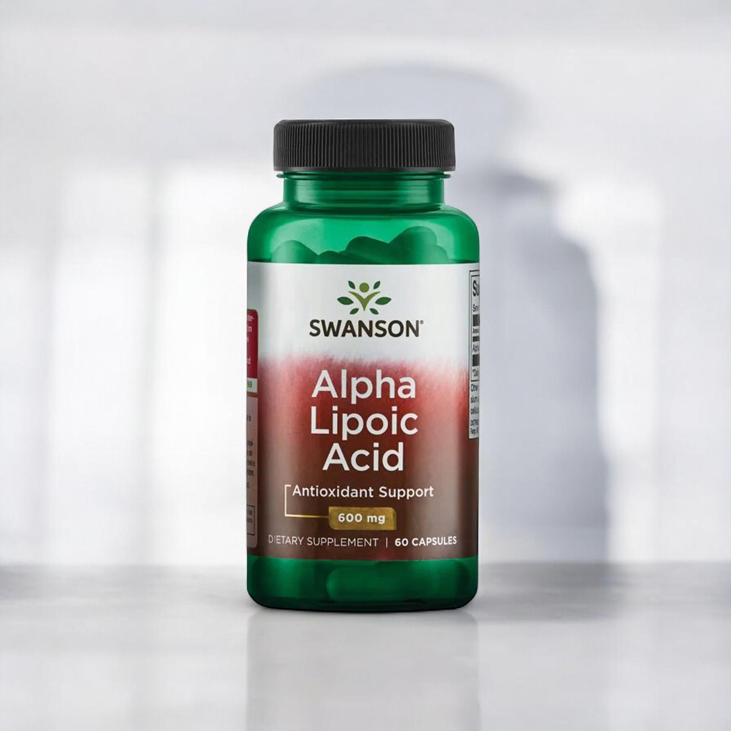 SWANSON Alpha Lipoic Acid 600mg - 2x 60caps
