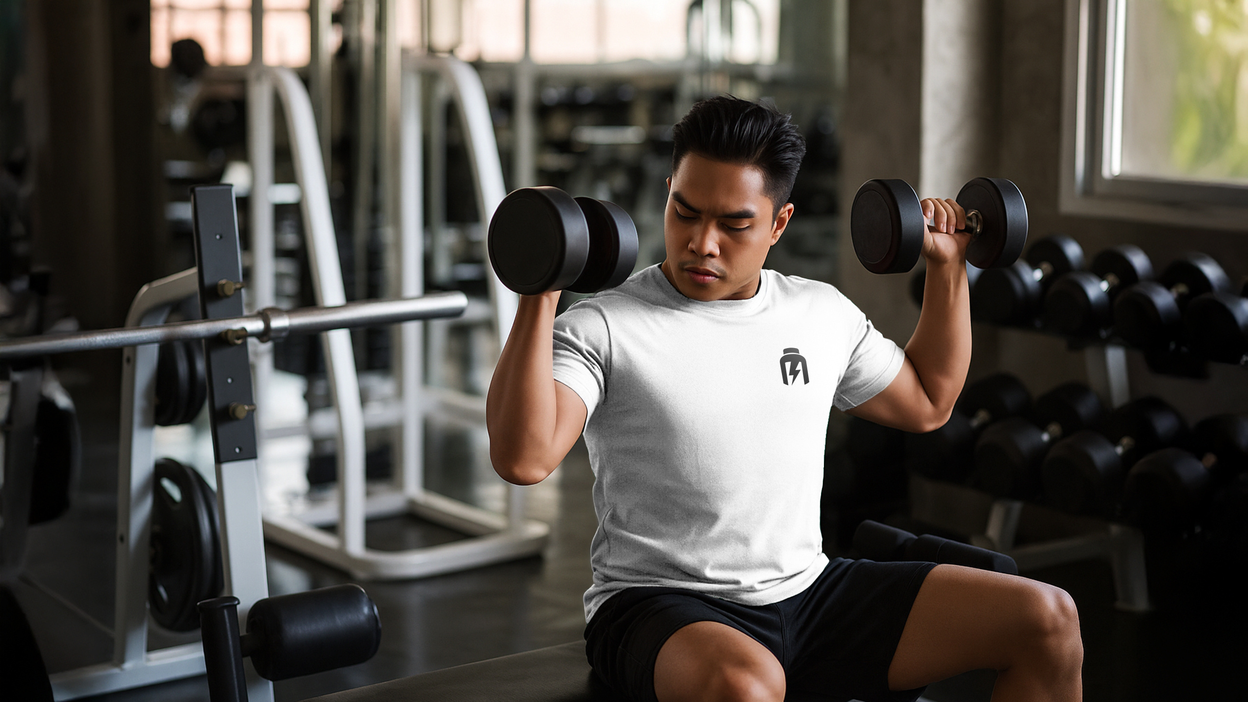 HIRO.LAB T-Shirt White Classic — zestaw 2x