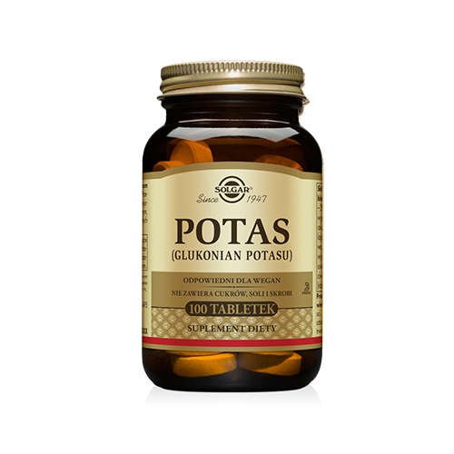 SOLGAR Potas - 100vtabs. PL