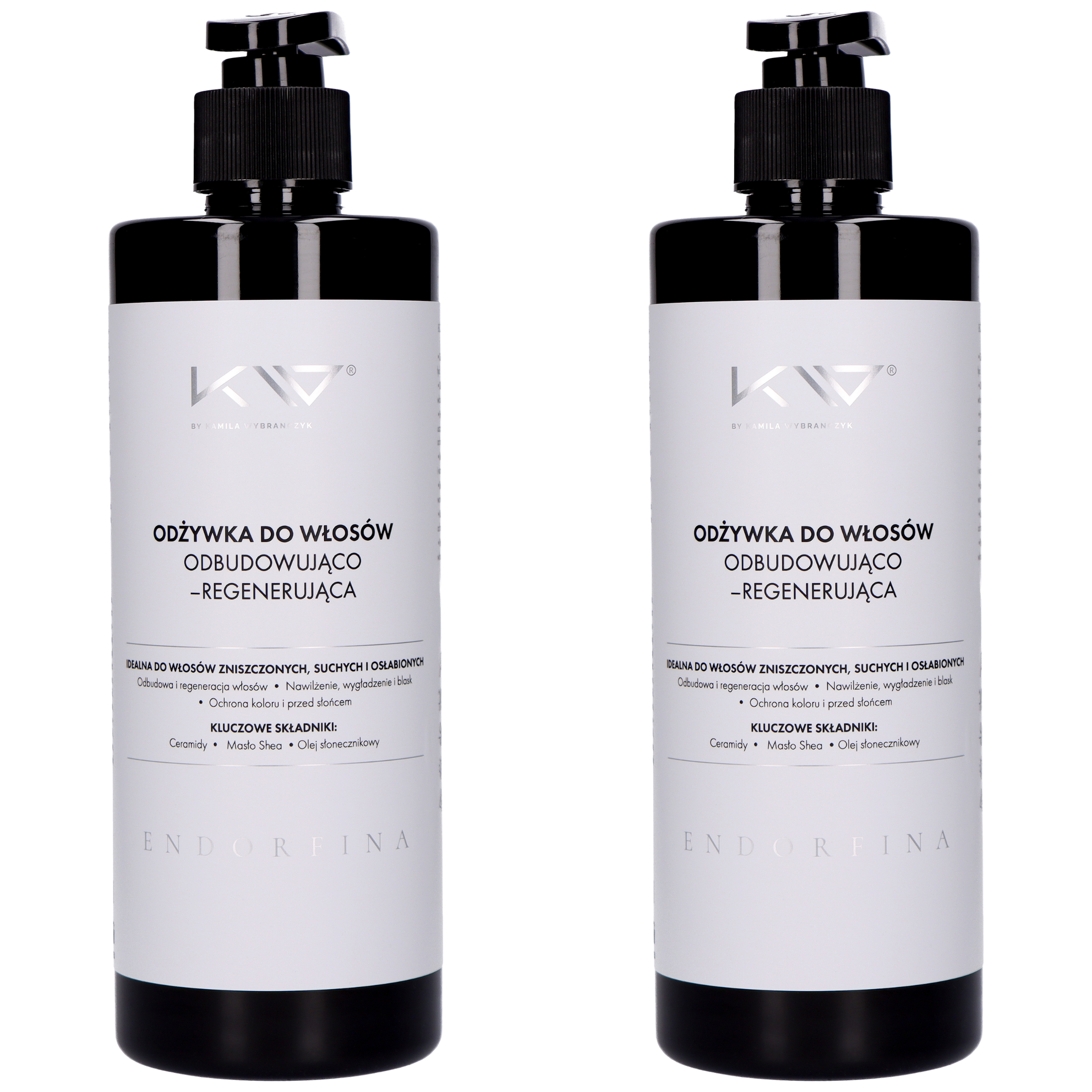 KAMILA WYBRAŃCZYK - Odżywka do Włosów Odbudowująco-Regenerująca - 2x 500ml