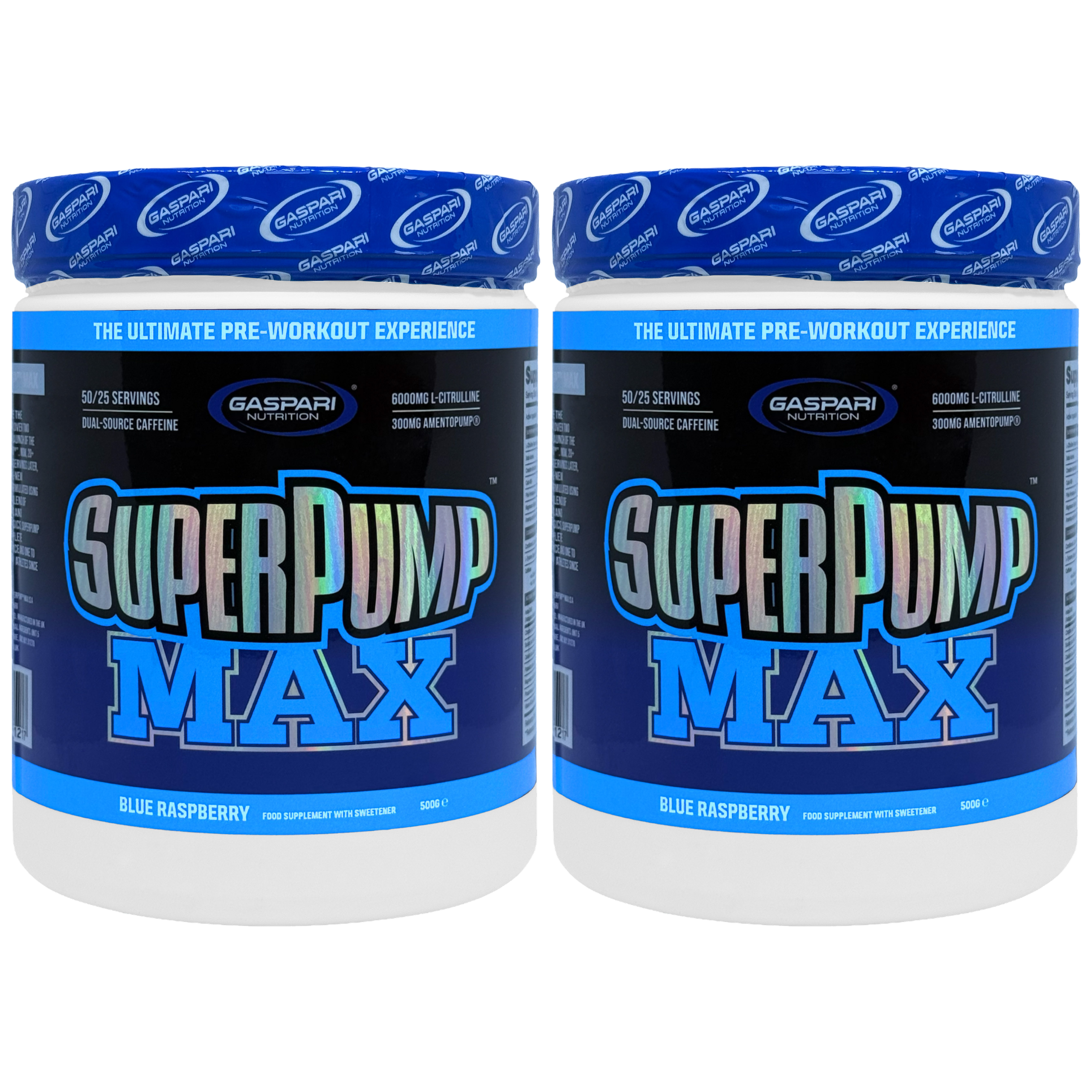 GASPARI NUTRITION - Super Pump Max - 2x 500g - Blue Raspberry