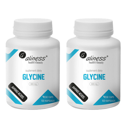 ALINESS Glycine 800mg - 2x 100vcaps.