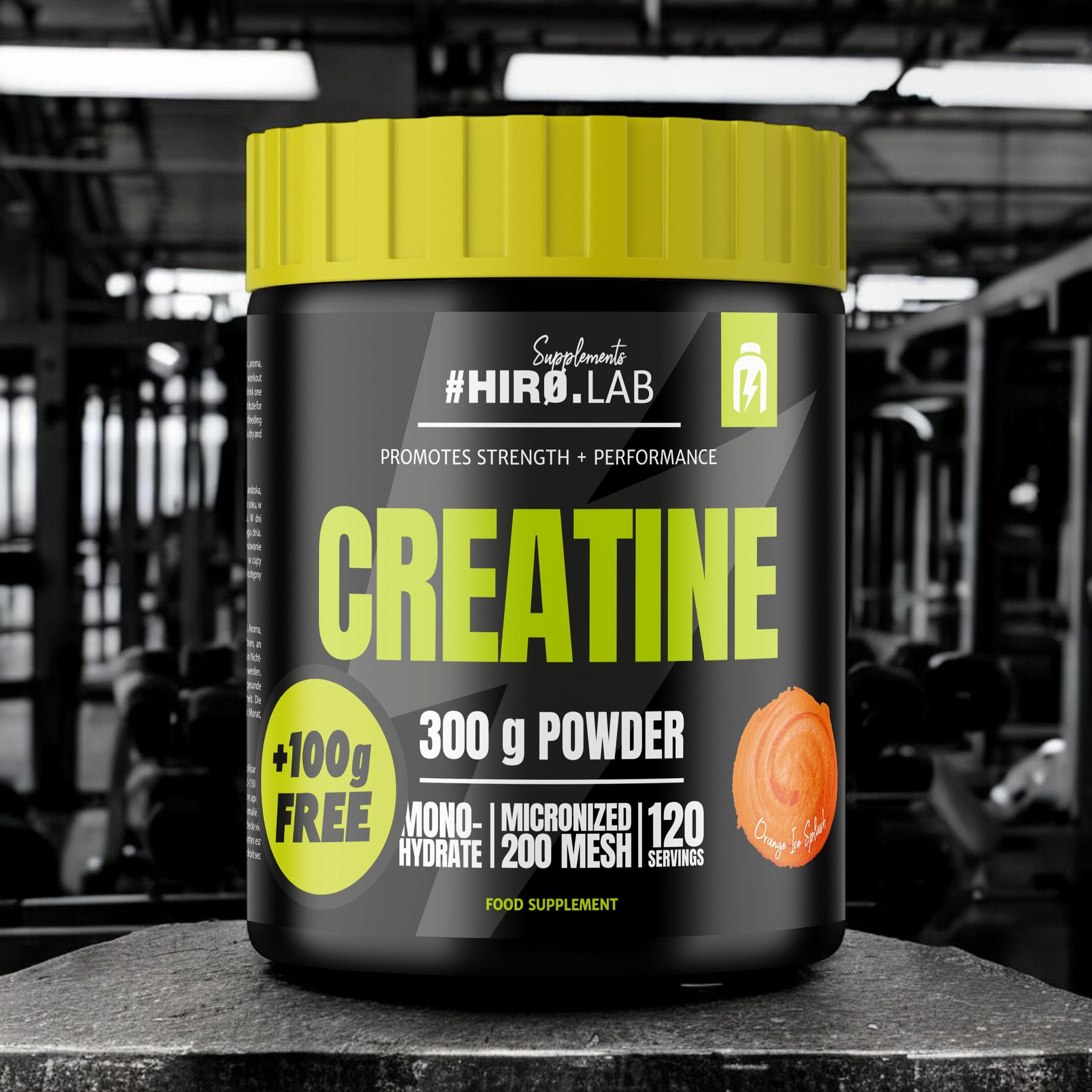 HIRO.LAB Creatine - 300g + 100g FREE
