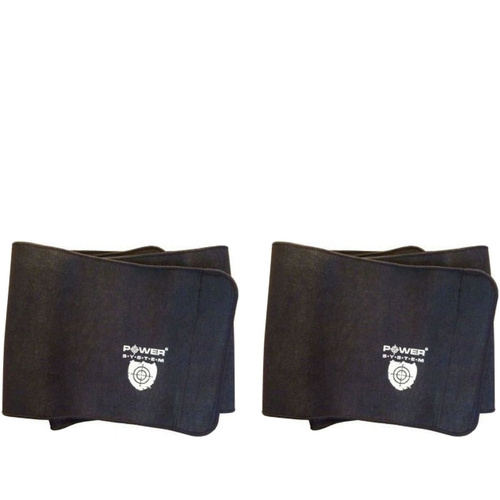 POWER SYSTEM Pas Neoprenowy Wyszczuplający Slimming Belt - 2x 125cm