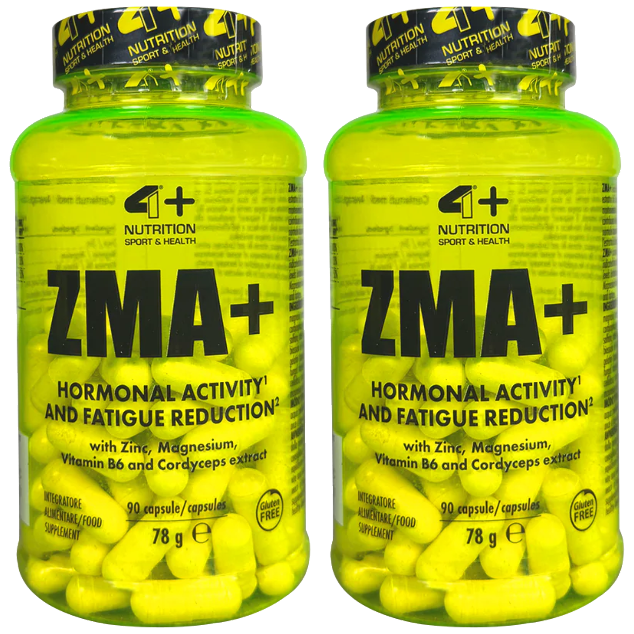 4+ NUTRITION ZMA+ - 2x 90caps
