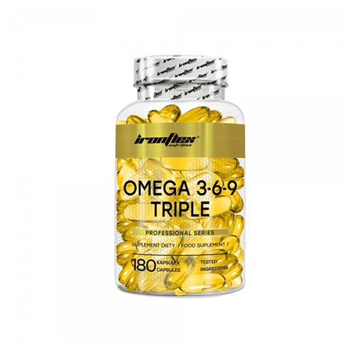 IronFlex Omega 3-6-9 Triple - 3x 180caps.