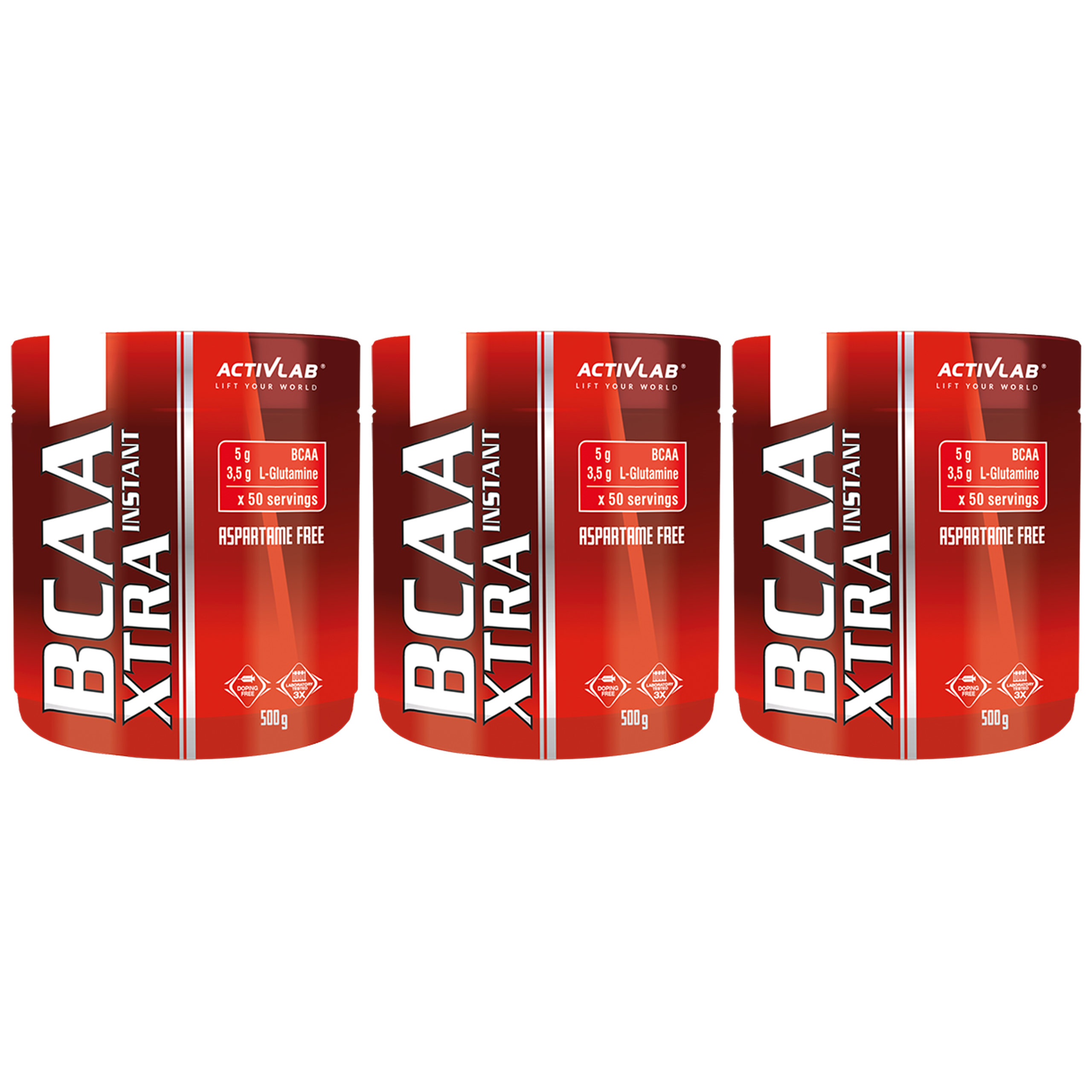 ACTIVLAB BCAA Xtra INSTANT - 3x 500g