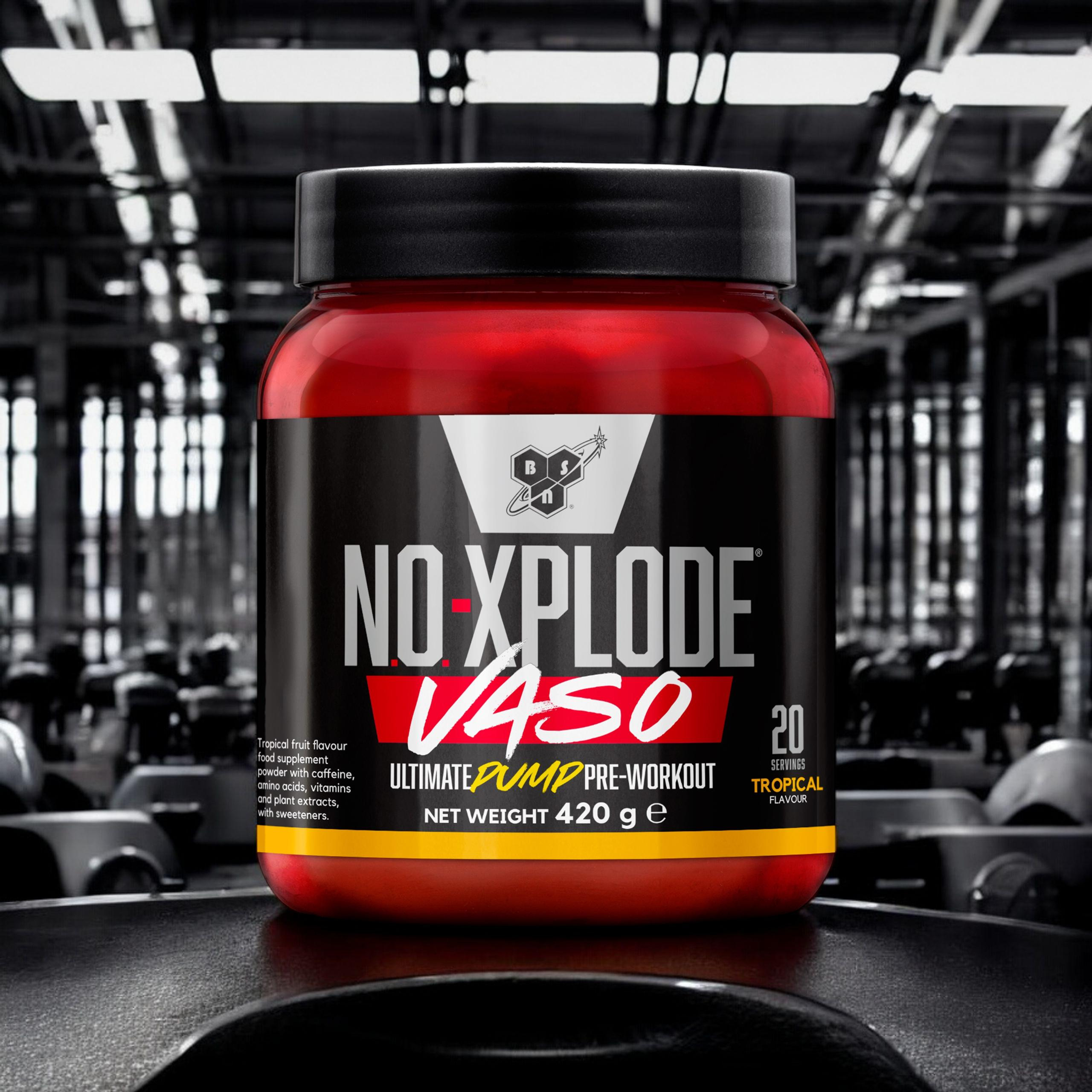 BSN N.O. Xplode Vaso - 3x 420g