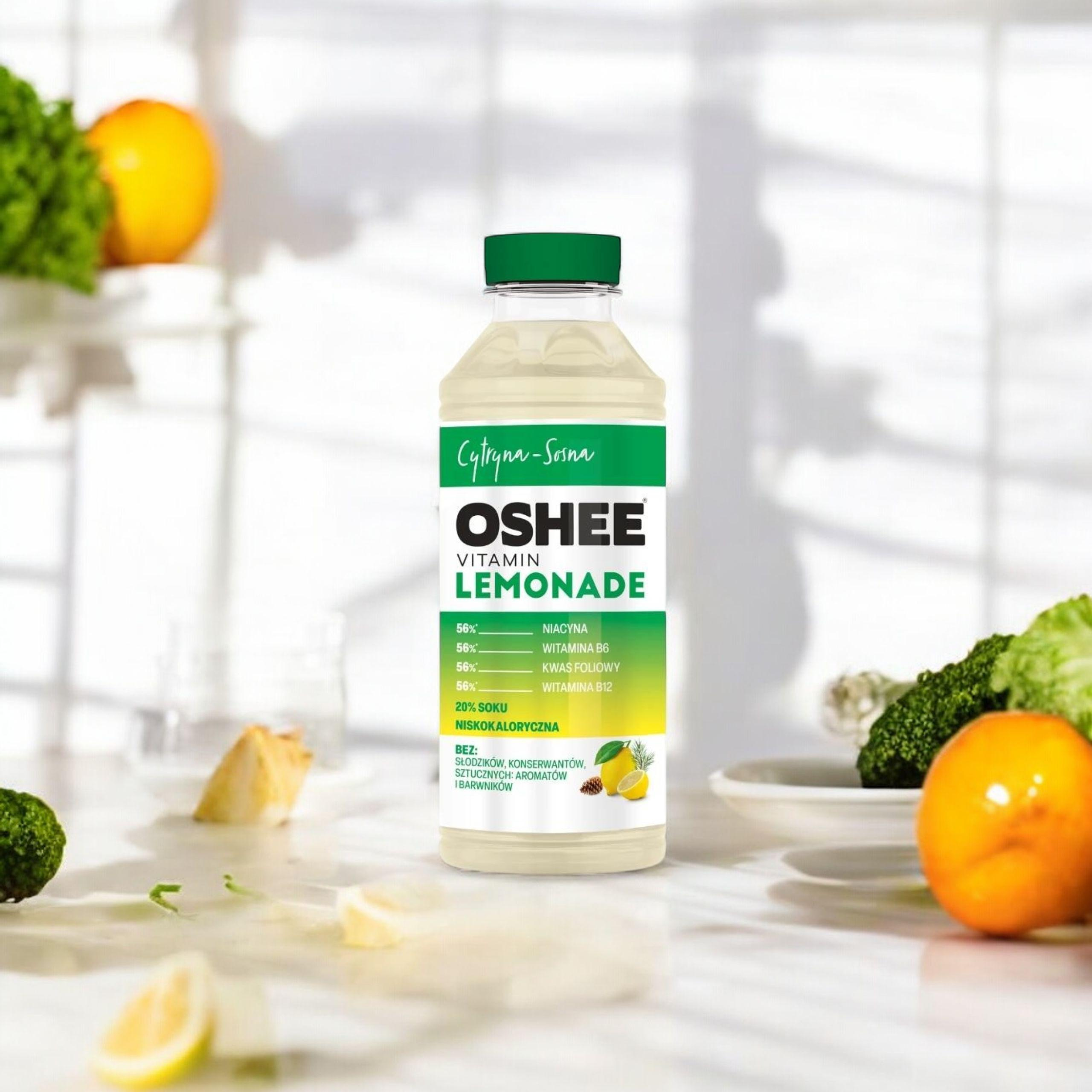 OSHEE - Vitamin Lemonade - 2x 555ml - Lemon Pine