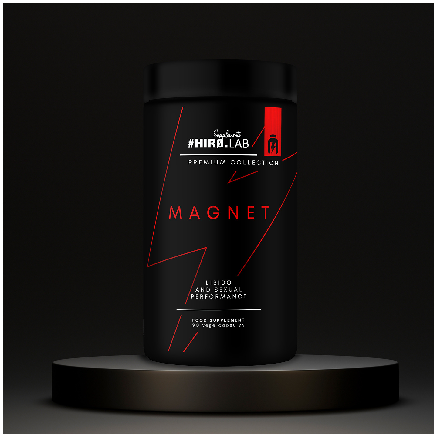 Zestaw HIRO.LAB Prime Test - 120vcaps. + Magnet - 90vcaps.