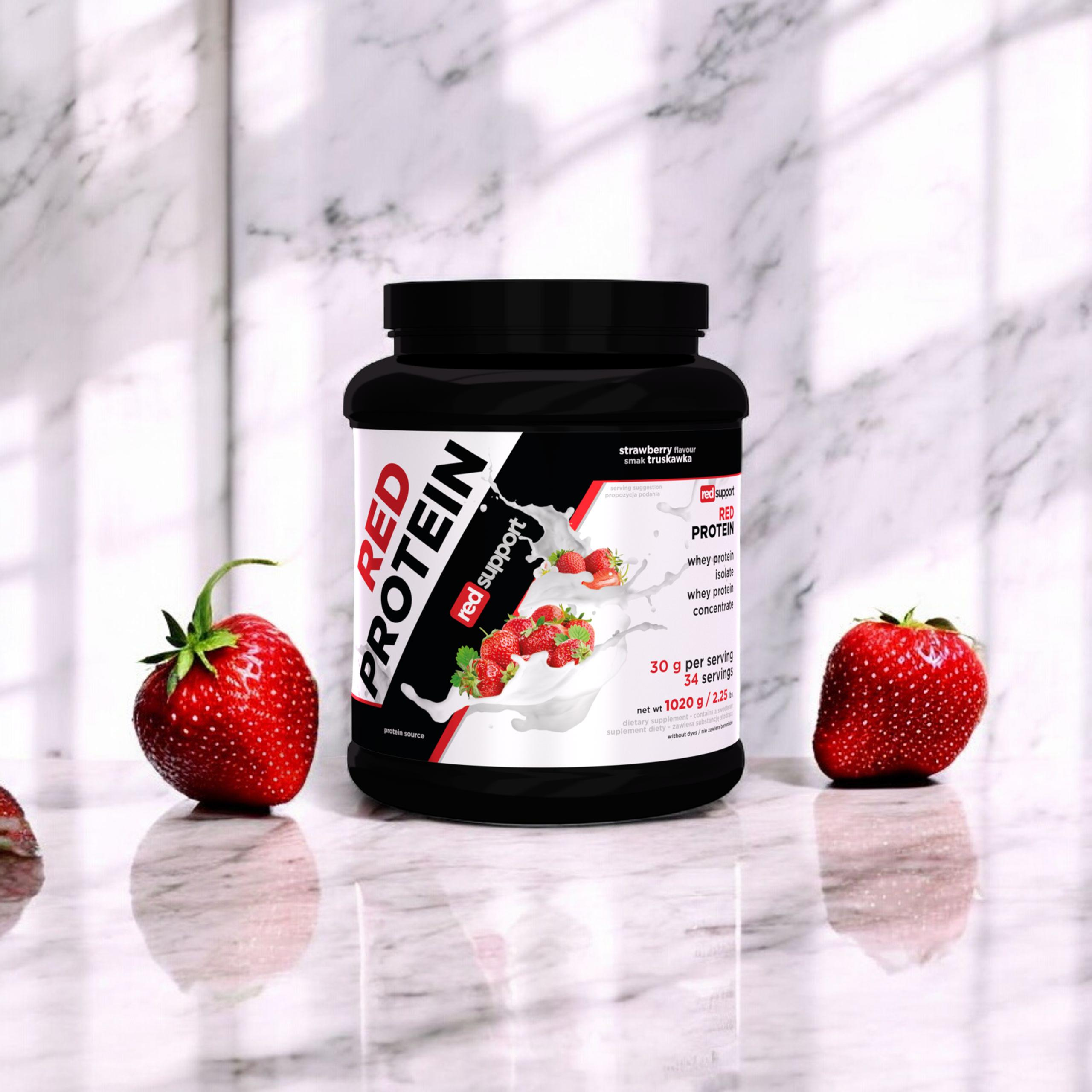 RED SUPPORT Red Protein - 1020g - WYPRZEDAŻ - 30-09