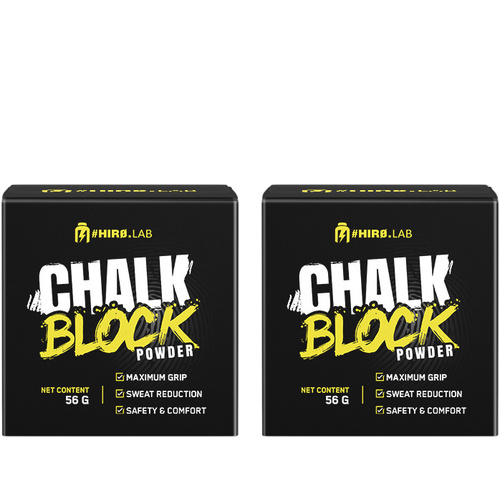 Hiro.Lab Chalk Block Powder - 2x 56g - Magnezja w kostce
