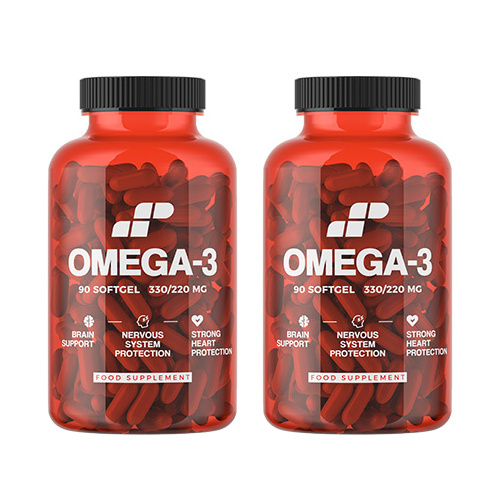 2x MP NUTRITION Omega-3 - 90softgels