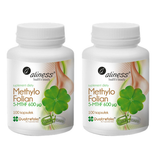 ALINESS - Methylo Folian 5-MTHF 600µg - 2x 100caps.