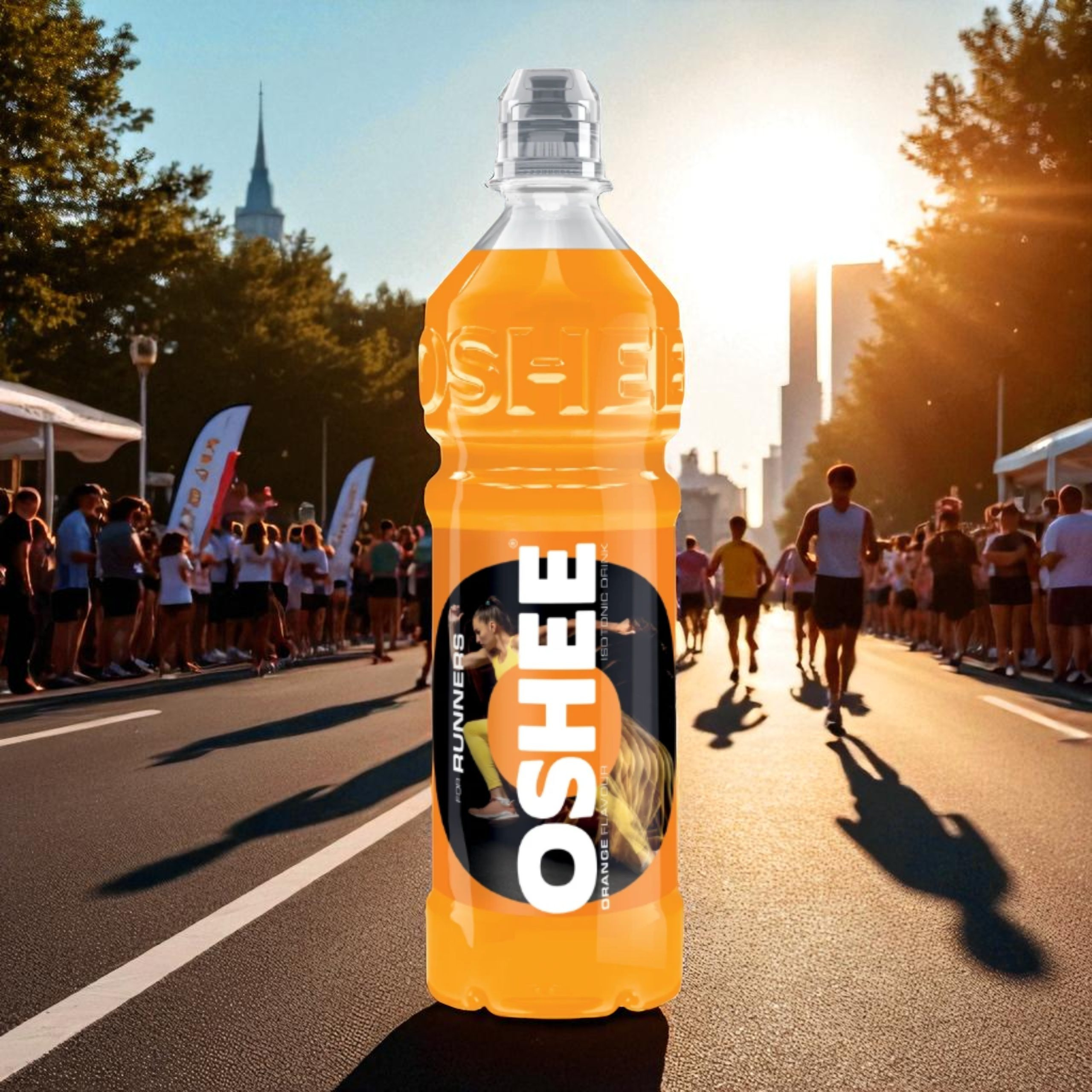 OSHEE - Isotonic Drink - 3x 750ml - Orange