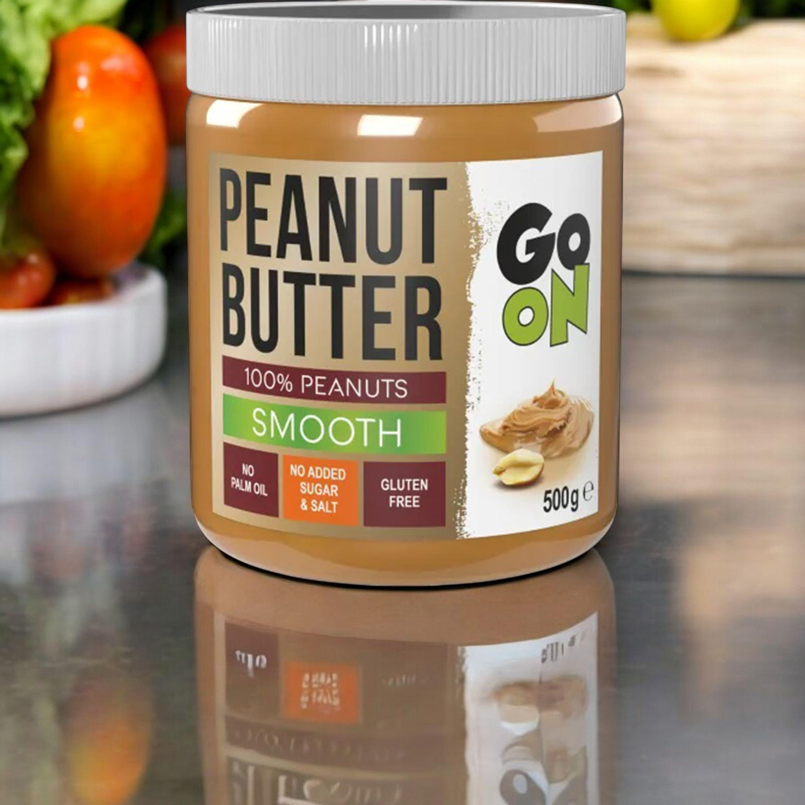 GO ON NUTRITION Peanut Cream - 100% Orzechów Arachidowych - 3x 500g