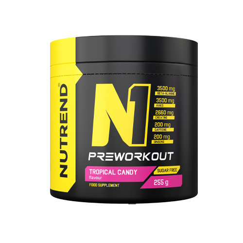 NUTREND N1 Pre Workout - 3x 255g