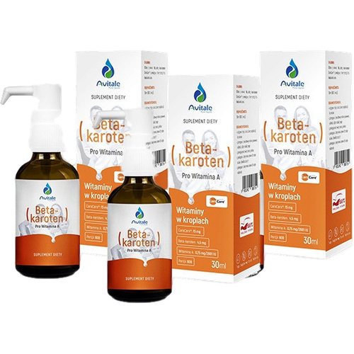 ALINESS - Avitale Beta Karoten - 3x 30ml