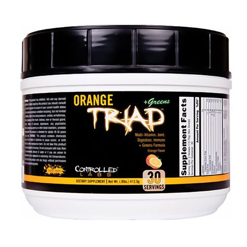 CONTROLLED LABS Orange Triad + Greens - 407g 