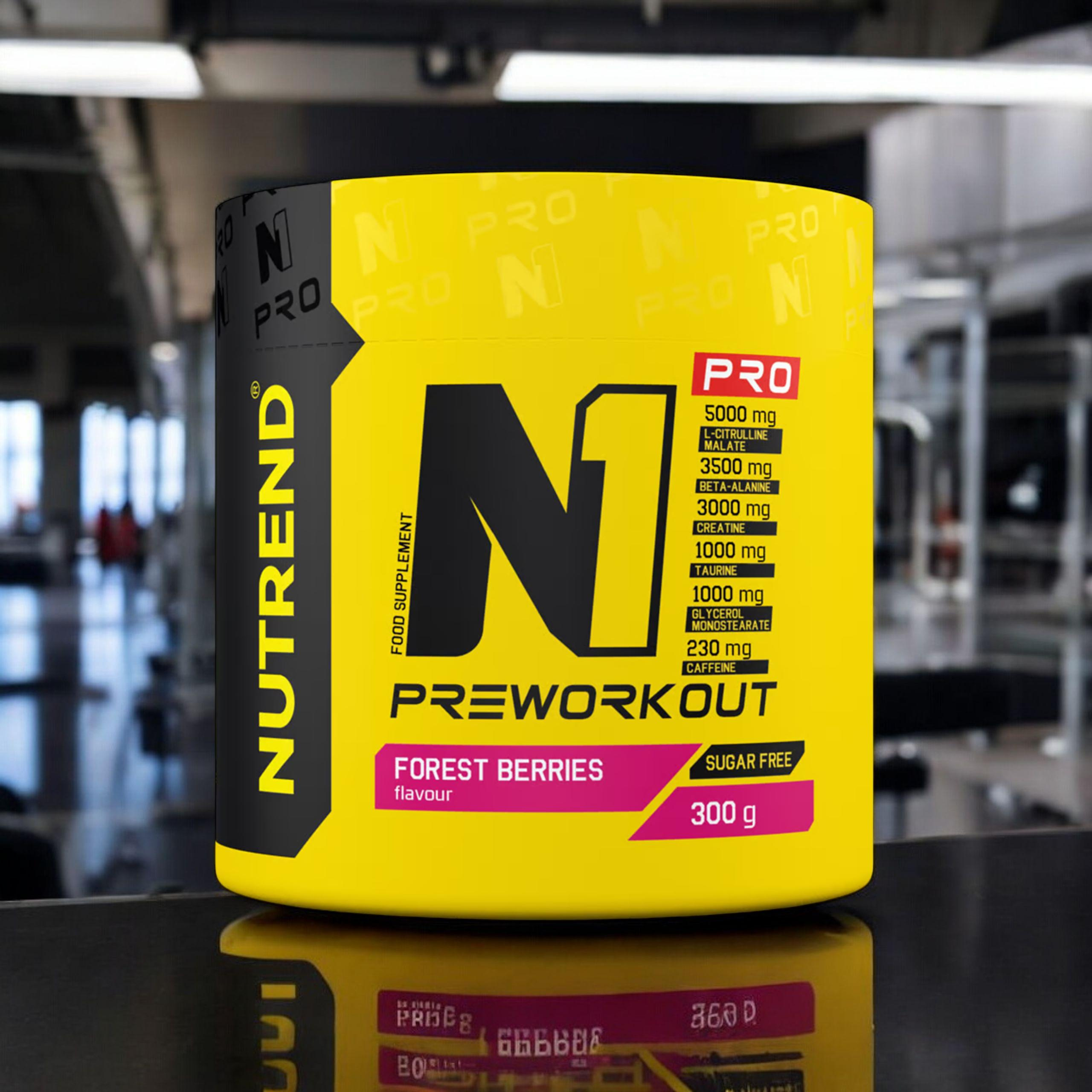 NUTREND N1 PRO PreWorkout - 2x 300g